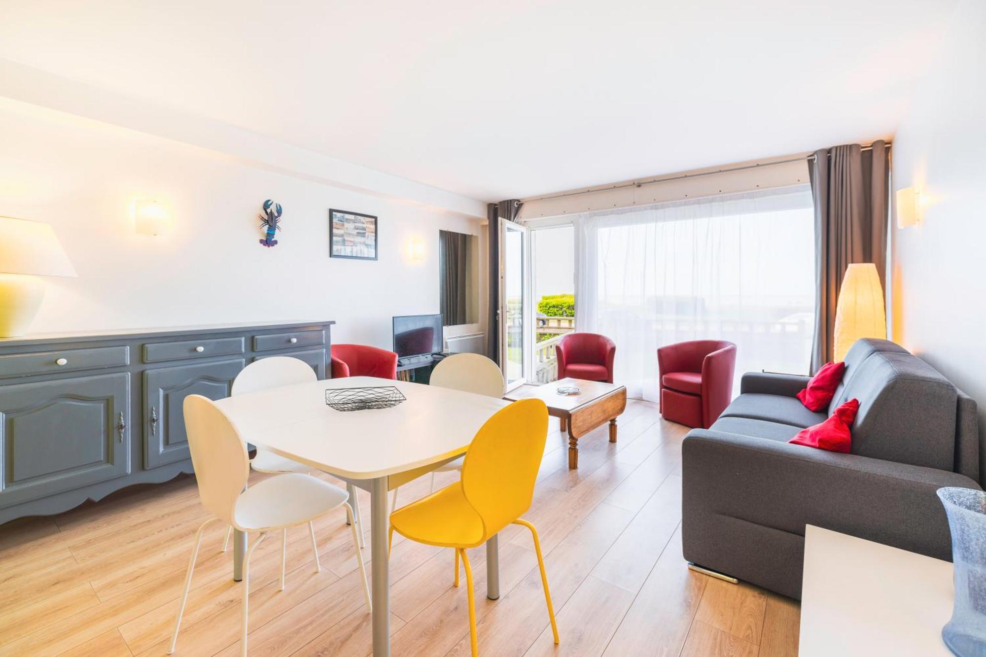 Spacieux Appart Pour 6, Front De Mer, Centre Le Touquet Bagian luar foto